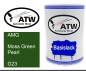 Preview: AMG, Moss Green Pearl, G23: 500ml Lackdose, von ATW Autoteile West.